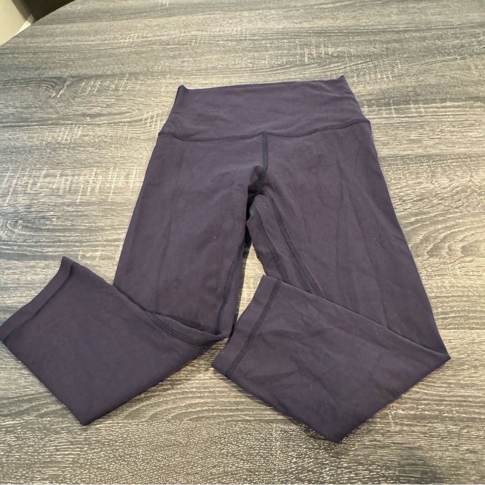 Lululemon Align Cropped Navy Leggings
